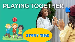 Playing Together | Bed Time Stories for Kids | Kidsa English Story Time