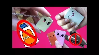 كيف تسوي دفتر ملاحظات كيوت بدون صمغ أو لاصق أو مكبس + سنسال + ميدالية |diy mini notebook