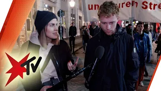 Montagsdemo in Leipzig: Unterwegs mit der Polizei | stern TV