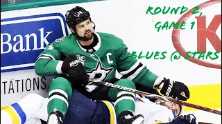 NHL19 Franchise Mode: Dallas Stars VS St. Louis Blues | Round 2, Game 1