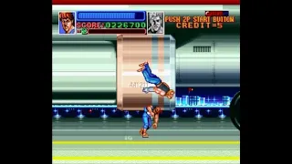 Return of Double Dragon (SNES) Jackson's group Boss Battle