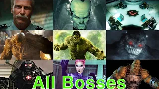 The Incredible HULK 2003/Ultimate Destruction/2008 All Boss Fights RE-SMASHED XBOX Network HD