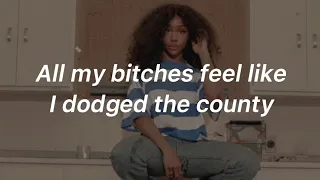 Kiss me more ( SZA verse only loop)[with lyrics]