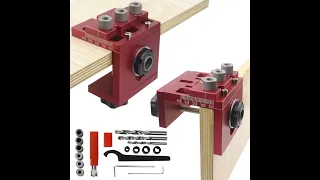 Dowel Drill jig for Minifix Screw installation