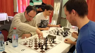 Boris Gelfand vs Paco Vallejo, Game one, Aeroflot Blitz 2016