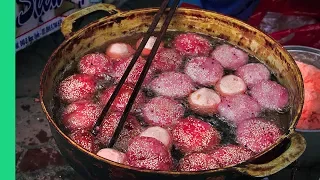 RARE Vietnamese Mountain Food in the Most Colorful Market in the World! - Bac Ha Market