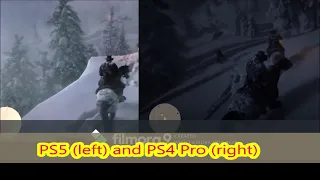 RDR2 on the PS5 vs PS4 Pro - Look Comparison