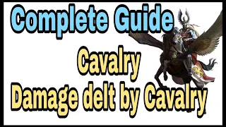 Damage delt by Cavalry Guide | CoK Tips & Tricks Ep.4 | #CoKExclusive