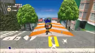 City Escape Mission 5 - 443 rings (SA2:B perfect ring attack)