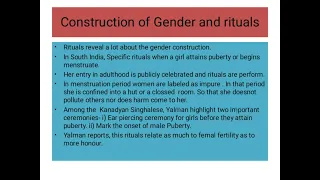 Caste, Gender and Violence