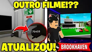 *VAZOU!* EXISTE UM NOVO FILME E NINGUEM VIU!! NO BROOKHAVEN RP (Roblox) ATUALIZAÇÃO