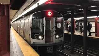 NYC Subway HD 60fps: Bombardier R179 C Train Departs 34th Street - Penn Station (3/15/19)