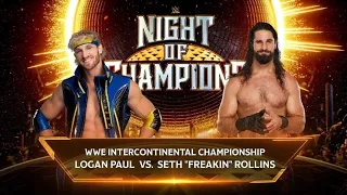 WWE 2K24 Last Man Standing | Logan Paul vs Seth Rollins | Intercontinental Championship