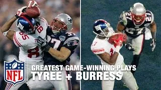 Tyree Helmet Catch + Plaxico Burress' game-winning TD Super Bowl XLII | NFL