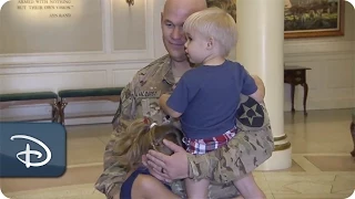 U.S. Soldier Returns From Afghanistan to Surprise His Family at Epcot