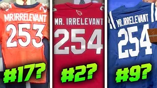 Ranking The Last 20 “Mr. Irrelevants” In the NFL DRAFT... WHO WHERE THEY???