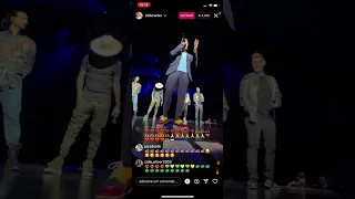 Nick Carter Instagram live 2023/05/20 Backstreet Boys live concert