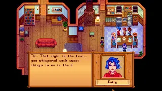 Dumped By All Bachelorettes Cutscene  - Stardew Valley