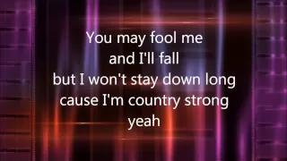 Country Strong Lyrics - Country Strong Song by Gwyneth Paltrow With Lyrics!