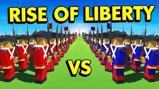 1000 vs 1000 HUGE BATTLE IN RISE OF LIBERTY (Rise of Liberty Funny Gameplay)