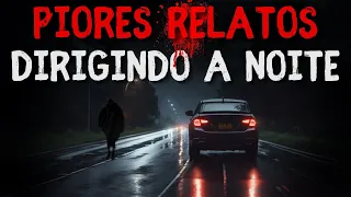 4 Relatos Assustadores DIRIGINDO A NOITE | Histórias de Terror Ep.32