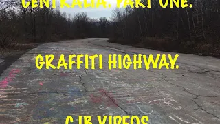 Centralia Part 1 The Graffiti Highway In The Winter.