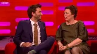 David Tennant clip on Graham Norton Show 16 Jan 2015 part three