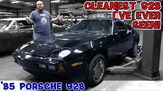 A real 1980's icon! This 1985 Porsche 928 is totally wicked! CAR WIZARD is freaking out over it!