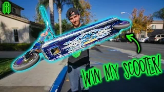 GIVING AWAY $700 CUSTOM PRO SCOOTER