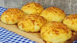 Weiche und fluffige Käsebrötchen  / Bestes Käse Brötchen Rezept