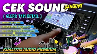 CEK SOUND DANGDUT GLERR TAPI DETAIL !  KENDANG PULEN INSTRUMENT STEREO LEBAR DI JAMIN PUAS