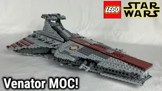 LEGO Star Wars "Venator Star Destroyer" MOC Review! (The Clone Wars) | Alternative zu 8039