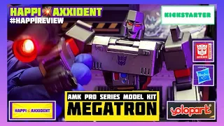 MEGATRON AMK Pro Series Diecast Model Kit Review | Yolopark | HAPPI AXXIDENT #Hasbro #HappiAxxident