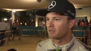 2016 Abu Dhabi - Post-Race:  "It feels ridiculous - I can't believe it!" - Rosberg