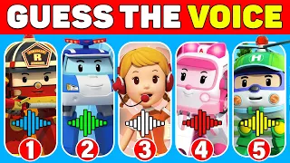 Guess the ROBOCAR POLI Characters by Their Voice