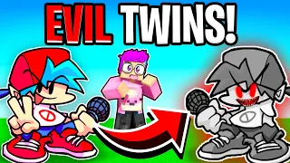 BOYFRIEND Meets His EVIL TWIN In MINECRAFT! (LankyBox Friday Night Funkin Minecraft Movie!)