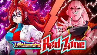 MAJIN POWER + BULMA GOES CRAZY! ANDROID 21 TEAM VS RED ZONE BUUHAN! (Dokkan Battle)