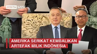 Amerika Serikat Kembalikan Artefak Milik Indonesia