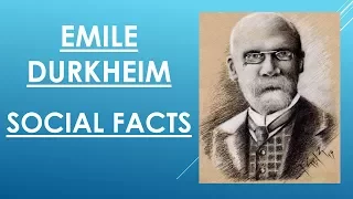 Sociology for UPSC : Durkheim - SOCIAL FACTS - Lecture 70