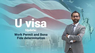 U visa Update: Work Permit and Bona Fide determination