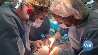 US  Transplant Surgeon Heads to Ukraine  to  Save Lives | VOANews