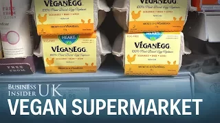Inside London’s first all vegan supermarket – where an egg substitute powder costs £7