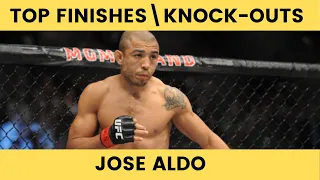 🥊 Top finishes Jose Aldo | Boxing Highlights