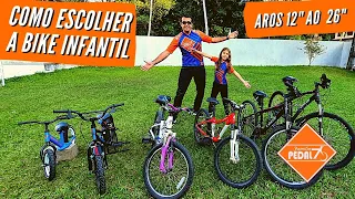 Como escolher uma bicicleta infantil | Aro 12" ao aro 26" - By Família Pedal 7