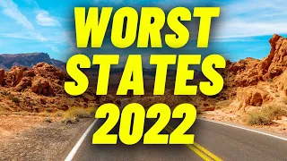 Top 10 WORST STATES In America  - Traveling Cloud