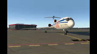 UUDD (Domodedovo, Moscow) - USCC (Chelyabinsk, Balandino) Tu-154M RA-85826 VATSIM