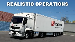 Realistic Operations-The Most Realistic Mods Euro Truck Simulator 2-Renault Premium. [ETS2/1.50]