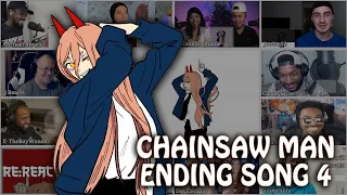 Chainsaw Man Ending Song 4 Reaction Mashup