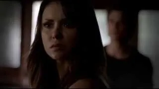 The Vampire Diaries 4x23 Damon & Elena - Take off your shirt. Elena, there are children present.