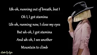 Sia - THE GREATEST (Lyrics) ft. Kendrick Lamar